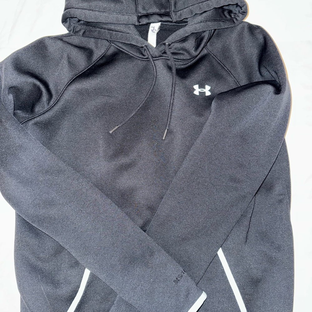 Under Armour Charcoal Hoodie with Logo